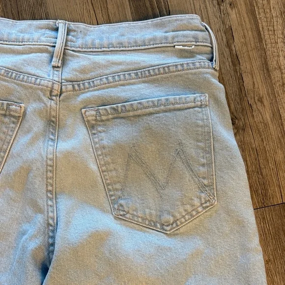 MOTHER The Cowabunga High-Rise Flare JeansLight WashSize 27